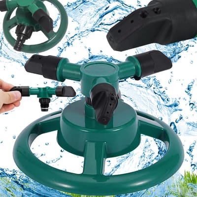 Tuinsproeier - Zwenksproeier - Cirkelsproeier - Tuinsproeiers - Tuin - Sproeier - 360° - Groen