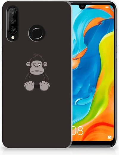 Huawei P30 Lite Telefoonhoesje met Naam Gorilla
