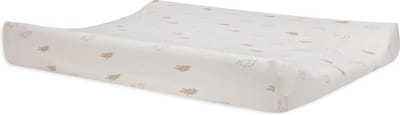 Jollein - Aankleedkussenhoes Jersey 50x70cm - Zachte Hoes Baby Aankleedkussen - Happy Miffy - Nougat
