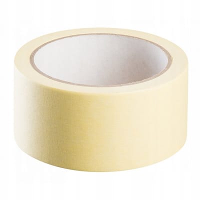 Scley Kaem schilderstape geel 38mm x 50m - Professioneel resultaat