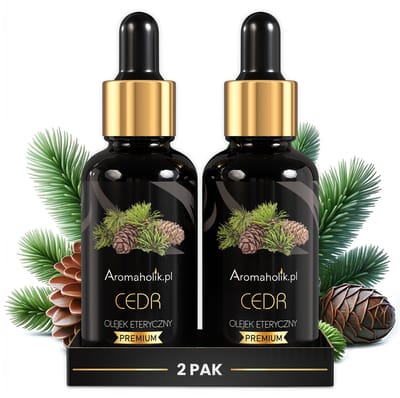 Aromaholik CEDR - Natuurlijke Etherische Olie - Drievoudige Werkzaamheid - 60 ml - Concentreer en Ontspan