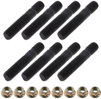 8 sets uitlaatspruitstuk boutenset M8x45mm