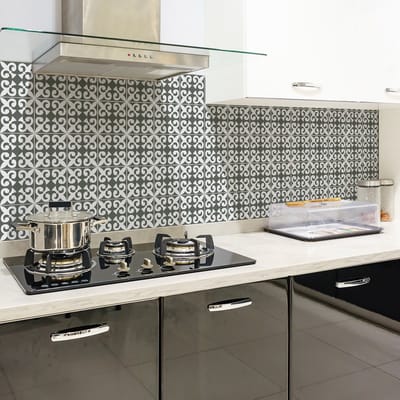 Zelfklevende tegelmuurstickers voor keuken en badkamer - 30 Azulejos Bartolino tegelstickers - 30 stickers 20x20cm
