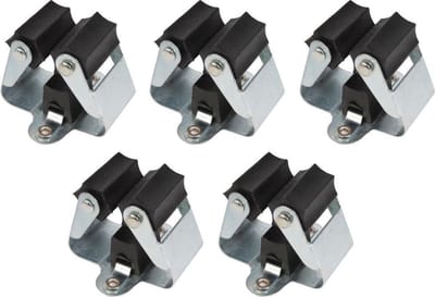 Gereedschapshouder - 5-stuks - Rubber-Gereedschaphouder & Bezemhouder Set Incl. Bevestiging- van Heble®