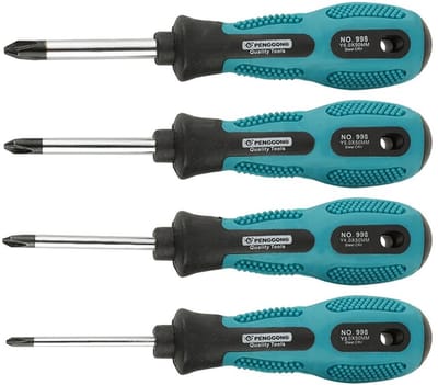 Dailygoody - Y-type Schroevendraaierset - 4-delige Precisie Set - Magnetisch - Multifunctioneel - Handgereedschap - Voor DIY en Huishoudelijke Klussen