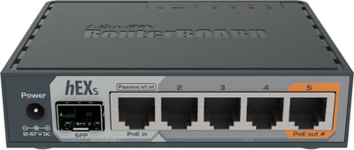 Router Mikrotik hEX S Zwart 11W