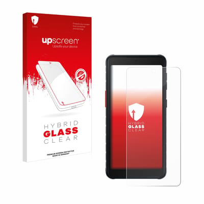 upscreen - Screenprotector voor Samsung Galaxy XCover 5 - Folie Beschermfolie Beschermglas transparant