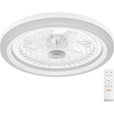 OSRAM Ceiling Fan Solano 490mm 43W CCT Plafondventilator 43 W (Ø) 490 mm Met lamparmatuur, Met afstandsbediening, Dimbaar, Timer