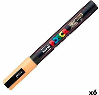 Markeerstift POSCA PC-3M Oranje (6 Stuks)