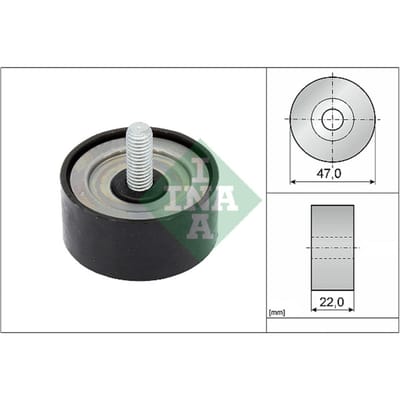 Schaeffler Ina Rondsel/geleiderpoelie, V-riem INA 532 1001 10