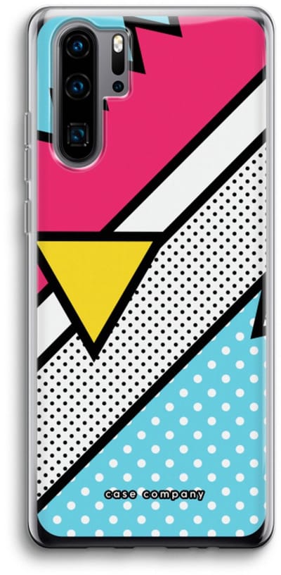 Case Company® - Hoesje geschikt voor Huawei P30 Pro hoesje - Pop Art #3 - Soft Cover Telefoonhoesje - Bescherming aan alle Kanten en Schermrand