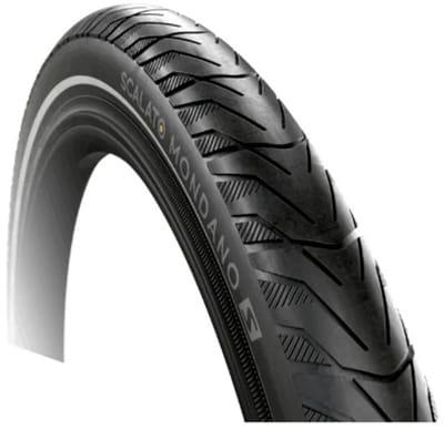 Scalato btb Mondano 28 x 1.60 zwart reflectie