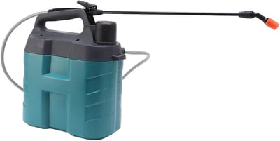 Cocoplus -Elektrische sproeier - Hogedruk - Lekvrij - Kunststof - Gazontuin - Rugzaksproeier - 8 liter - Geschikt voor elektrisch gebruik - Groen