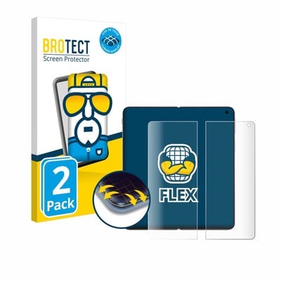 BROTECT - Screenprotector voor Oppo Find N5 (Inner display) - Folie Beschermfolie transparant volledig dekking - 2 Stuks