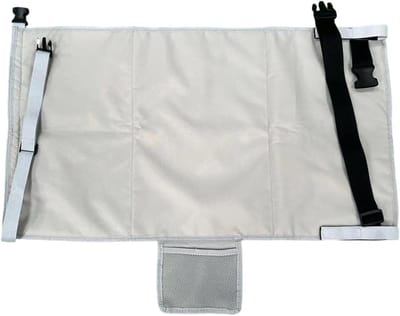 Vliegtuig Voetsteun - Reis Hangmat Kind - Comfortabel Reizen - Verstelbare Banden - 32 x 22 x 5 cm