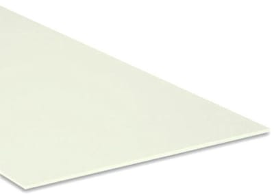 Hardschuimplaat - PVC Plaat - Visuele Communicatie - Gelijkmatig Oppervlak - 500 x 250 mm - Wit
