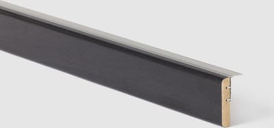 Maestro Steps - afwerkprofiel - overgangsprofiel-uitloopprofiel -trapneus met aluminium profiel - Missouri oak - 130 x 5,6 cm