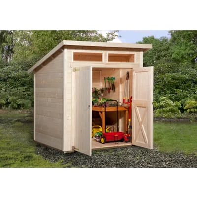Weka Tuinhuis 325 - Onbehandeld - 235x198cm