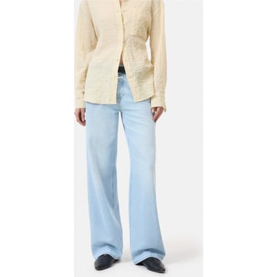 Closed Nikka Light Blue Size: W28L32 | Wide-Leg & Flared Pants Outlet | Dames | Blauw