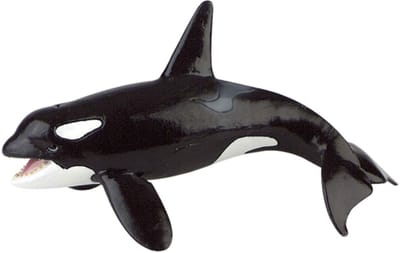 Bullyland 67409 – Speelfiguur en verzamelfiguur Orka – ca. 17 cm – levensecht en detailrijk vormgegeven – ideaal als educatief speelfiguur en cadeau voor kinderen vanaf 3 jaar.