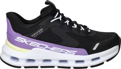 Skechers Slip-Ins Glide-Step Vista Lane Sneakers - Meisjes - Zwart