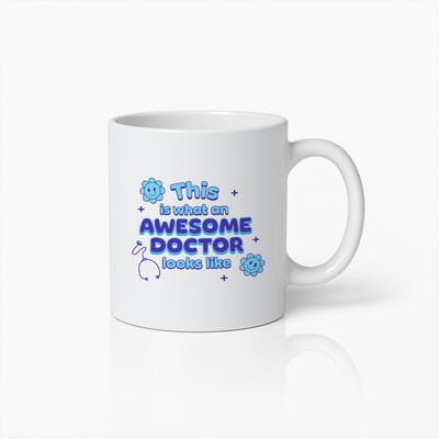 Dit Is Hoe een Geweldige Dokter Eruit Ziet Mok 330ml – Grappige Waarderings Koffiebeker – Perfect Cadeau voor Artsen & Medische Professionals