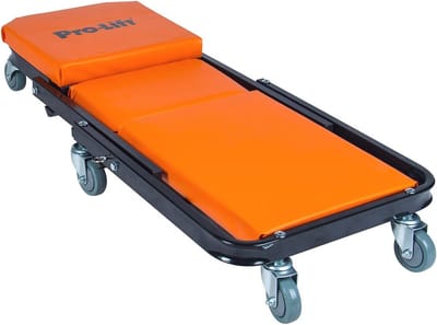 Opvouwbare Z Creeper - 2-in-1 Rollende Auto Klimplant en Stoel - 40 Inch Verstelbare Roller Garagestoel
