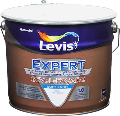 Levis - Expert Gevel - Wit - 10 L