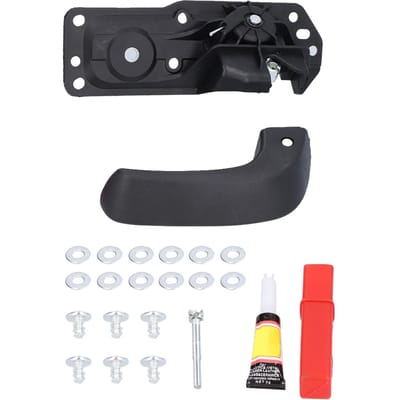 Interieur Linker Deurklink Reparatieset 15936892 voor Chevy Silverado 1500 Achter Bestuurderszijde 2007?13 black