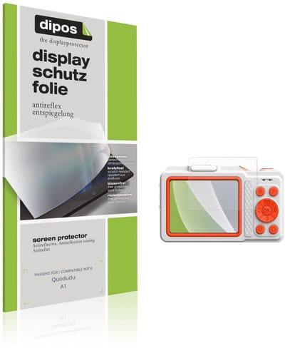 dipos – 4x Matte Beschermfolie geschikt voor Quodudu A1 | Krasbestendige & antireflecterende Screenprotector Ultra-Thin