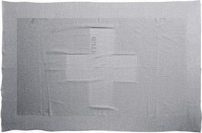 Stapelgoed Cross Roads - Plaid - Katoen - 150x100 cm - Grijs