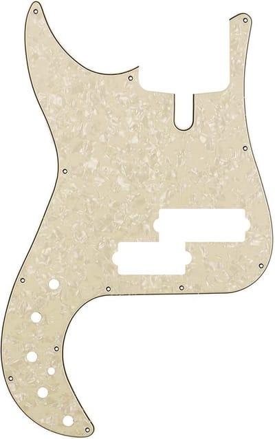 Sire Basses SISP-PG026 pickguard for P-series 5-string left handed PEARL WHITE