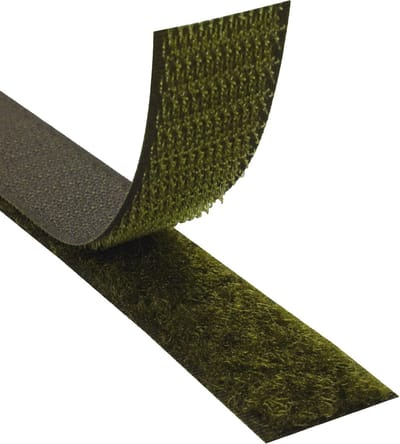Klittenband Naaibar - Olijfgroen - 20 mm x 3 m - Duurzaam Nylon - Voor Textiel en Meubelbouw