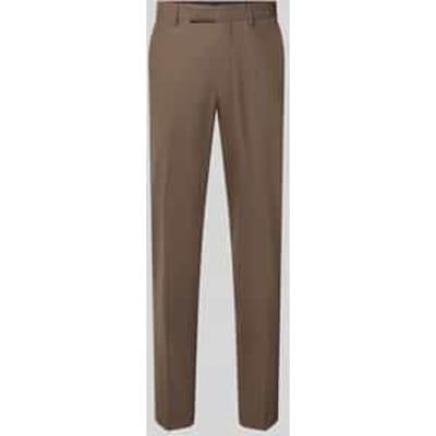 straight fit broek met scheerwol model 'Totti'