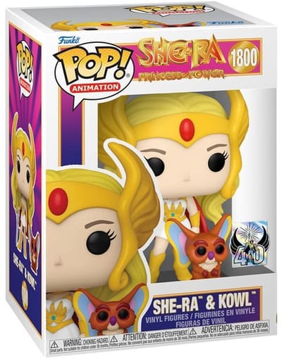 Masters Of The Universe She-Ra - She-Ra with Kowl vinylfiguur 1800 Unisex Funko Pop! - meerkleurig - Standard