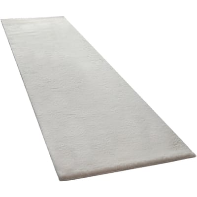 Vachtkleed Fluffy crème 80x300 cm