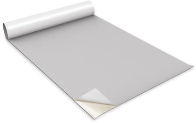 Wallfluent Meubelfolie - Pastelgrijs Meubelsticker - 100 cm x 50 cm - Eén kleur Meubelfolie - Decoratieve Folie - Folie Voor Meubels - Kastfolie - Meubelvernieuwing Zonder Schilderen - Zelfklevende Meubelwrap