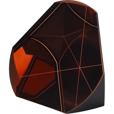 Prisme Pyramidale K9 en Verre Optique Cuivré Accessoire pour Station Totale Leica