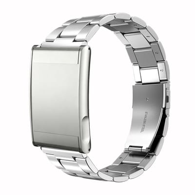 Strap-it Stalen bandje RVS geschikt voor WHOOP 5.0 - Zilver