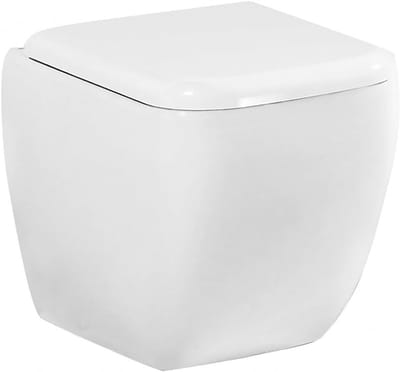 Toilet Fitting - Sanitair Keramiek - Wandmontage Toilet - 3/6 Liter Spoeling - Universele Pasvorm