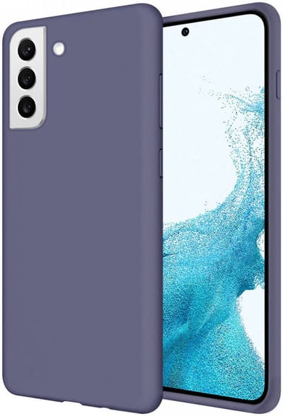 Siliconen Hoesje Geschikt voor Samsung Galaxy S22 | Flexibel | Dun | Zacht | Back Cover Grijs