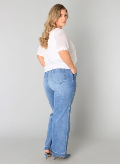 YEST CURVE Heike Essential Cover ups - White - maat X-0(44)