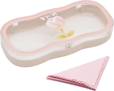Brillen Etui - Zonnebril Hoesje - Bescherming Bril - Lichtgewicht Ontwerp - 6.9x3.2x1.2 inch - Wit