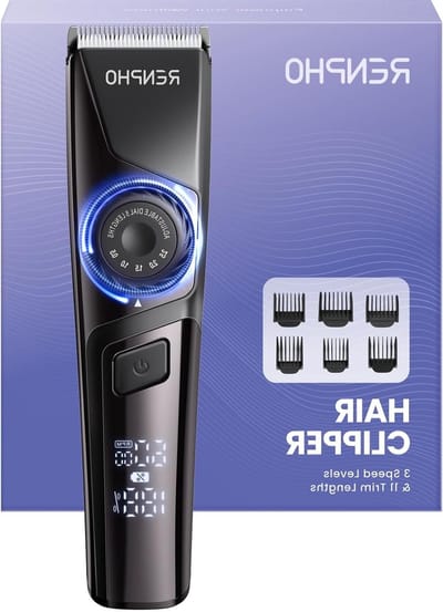 Precisie Trimmer - Contour Trimmer - Haar Styling - Instelbare Snelheid - 18.4 cm - Zwart