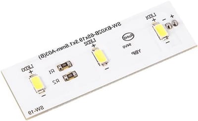Koelkast LED Paneel - Lichtstrip Koelkast - Koelkastverlichting Repareren - Originele Fitting - 2 stuks - Wit