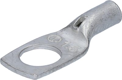 10 stuks Kalitec A03-M5 buiskabelschoenen 0,25-1,5 mm² M5 ongeïsoleerd van vertind koper