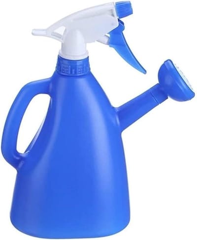 Planten Gieter - Watergeef Kan - Planten Verzorgen - Twee Watergeefmethoden - 900ml Capaciteit - Blauw