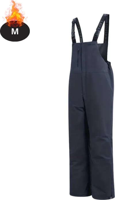 Livano Skibroek - Skipak - Snowboard Broek - Winterbroek - Sneeuwbroek - Heren - Wintersport - Donkergrijs - Maat M