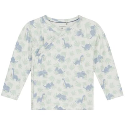 Prénatal newborn overslagshirt Ivory White 44 unisex