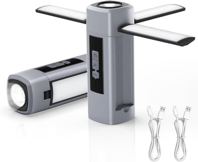 Opvouwbare Campinglantaarn - Oplaadbare Tentverlichting met 1500LM, 7 Modi en IP54 Waterdicht